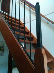 trapleuning ijzer en hout